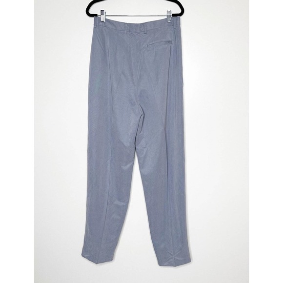 NWT Cutter & Buck Twill Microfiber Pleated Pants High Rise Women's Gray Size 12 - Picture 3 of 5